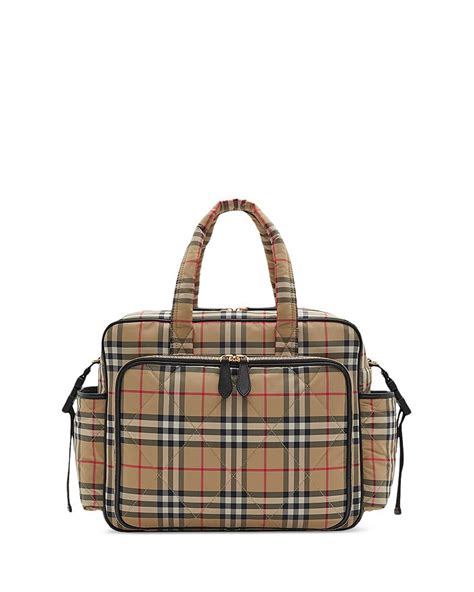 burberry burwood quilted nylon baby bag|burberry baby changing bag.